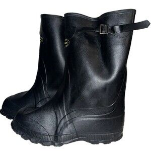 Lacrosse Mens Z Series Utah Brogue II 14" Overshoe Sz 8 Black‎ Work Shoe NWOT